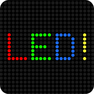 LED灯牌(抖音手机黑屏大字幕滚动器) LED灯牌(抖音手机黑屏大字幕滚动器)
